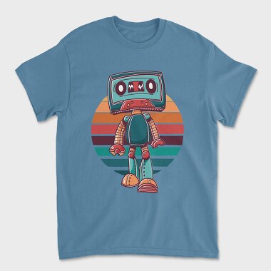 Tricou Barbati (Unisex), Cassette Robot