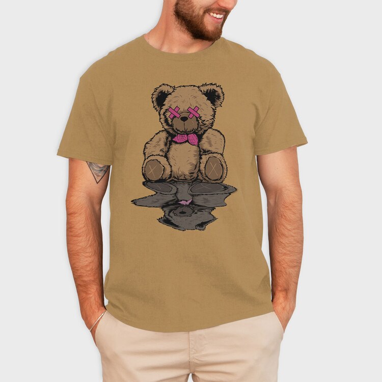 Broken Culture Bear, Tricou Barbati (Unisex)