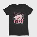 Candy Sweet Pink Teddy Bear, Tricou Femei