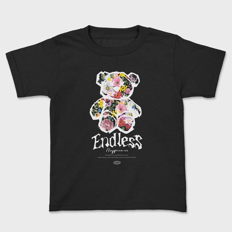 Endless Happiness Teddy Bear, Tricou Copii