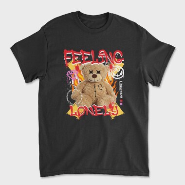 Feeling Lonely Teddy, Tricou Barbati (Unisex)