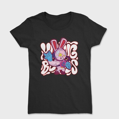 Rabbit Robot Teddy Bear, Tricou Femei