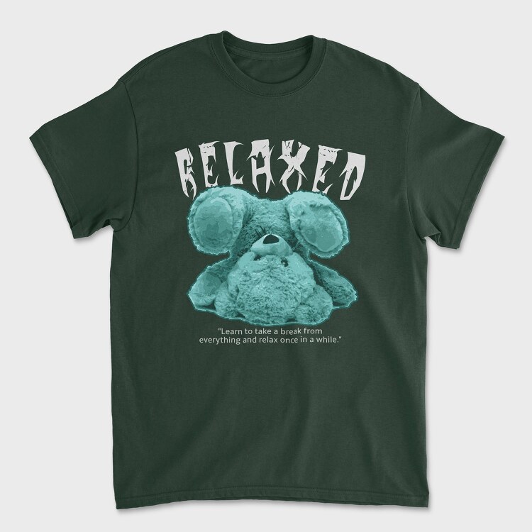 Relaxed Teddy, Tricou Barbati (Unisex)