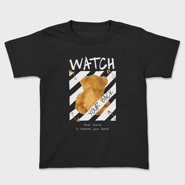 Watch Your Back Teddy Bear, Tricou Copii