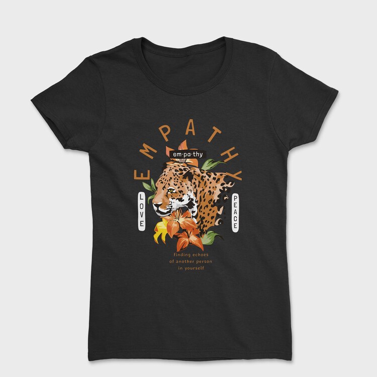 Empathy Leopard, Tricou Femei