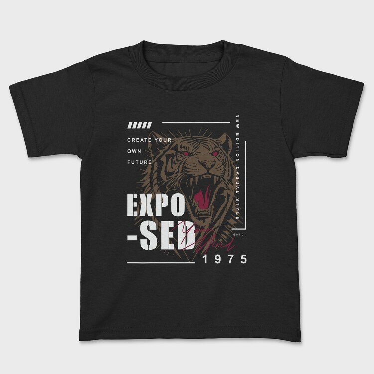 Exposed Tiger, Tricou Copii