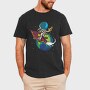 Space Rocket Explorer, Tricou Barbati (Unisex)
