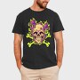 Psychedelic Skull Fungi, Tricou Barbati (Unisex)