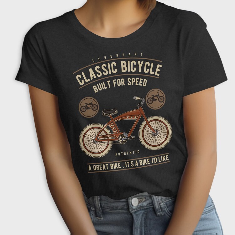 Legendary Classic Bicycle, Tricou Femei