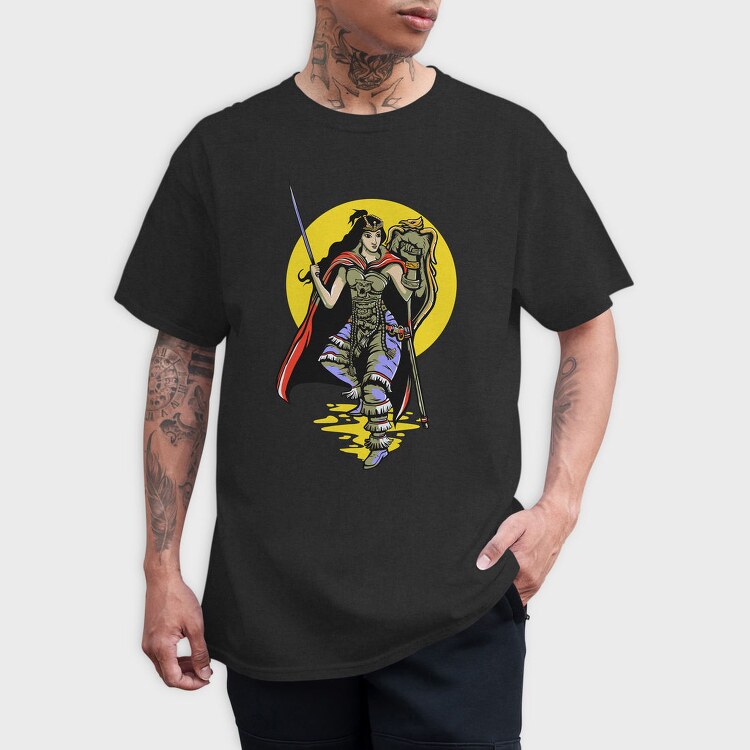 Warrior Queen, Tricou Barbati (Unisex)