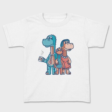 Tricou Copii, Dinosaur Family