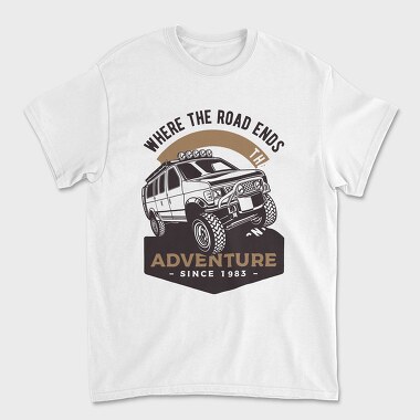 Off Road Van 0, Tricou Barbati (Unisex)