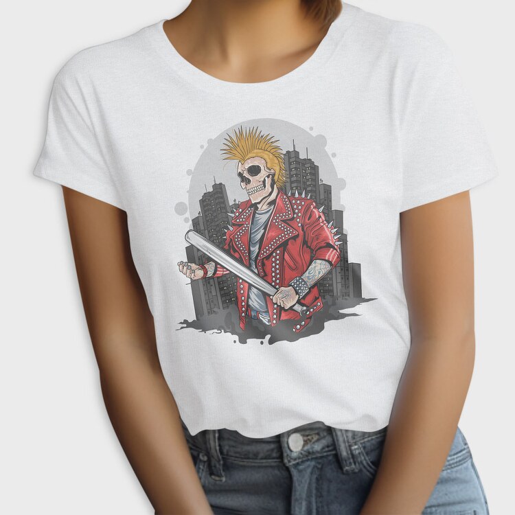 Punk Skull City, Tricou Femei