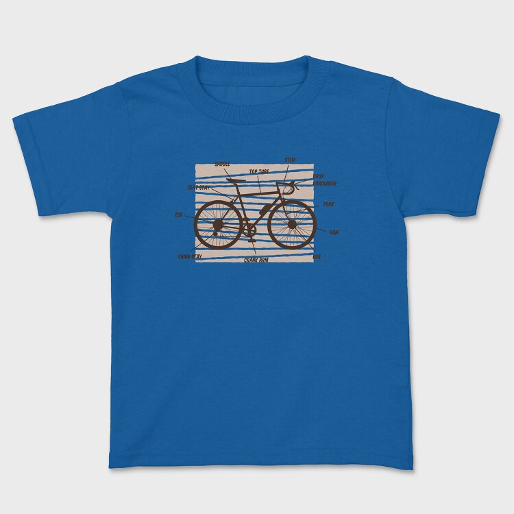 Bike Anatomy, Tricou Copii