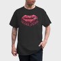 Lips Speak Silence, Tricou Barbati (Unisex)