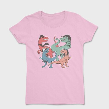 Tricou Femei, Dinosaurs Family