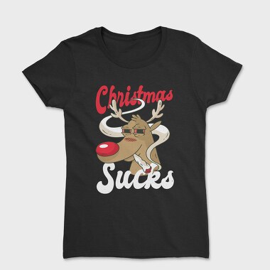 Tricou Femei, Reindeer Smoking