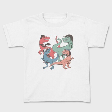 Tricou Copii, Dinosaurs Family