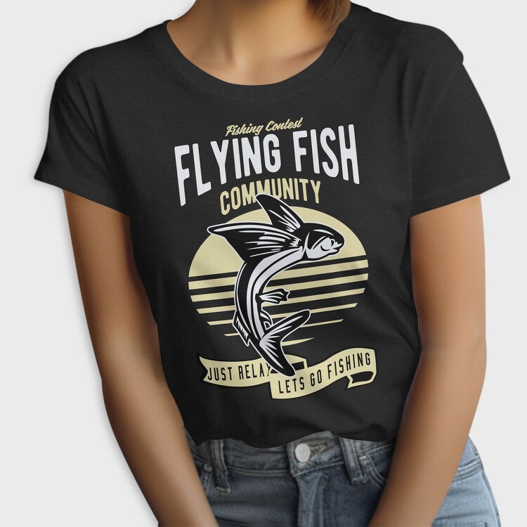 Fishing Contest Fish, Tricou Femei