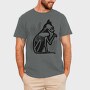 Cat Skeleton, Tricou Barbati (Unisex)