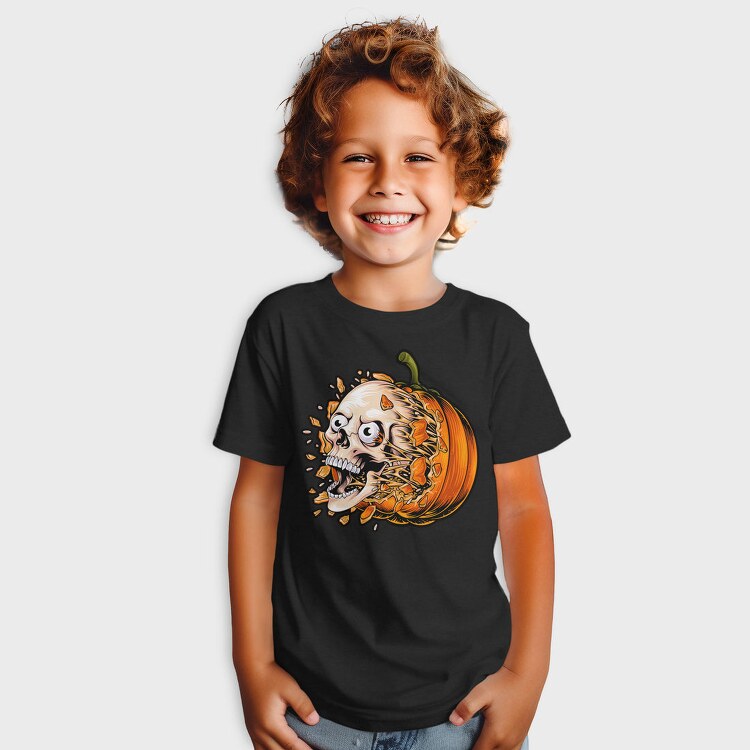 Pumpkin Skull Feast, Tricou Copii