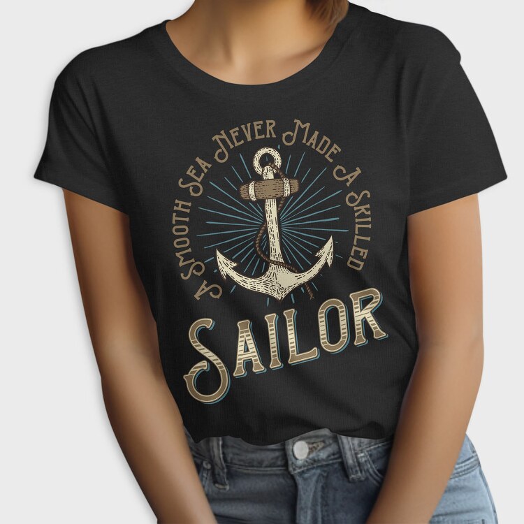 Smooth Sea Sailor, Tricou Femei