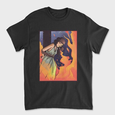 Tricou Barbati (Unisex), Burning Witch Cigarrette