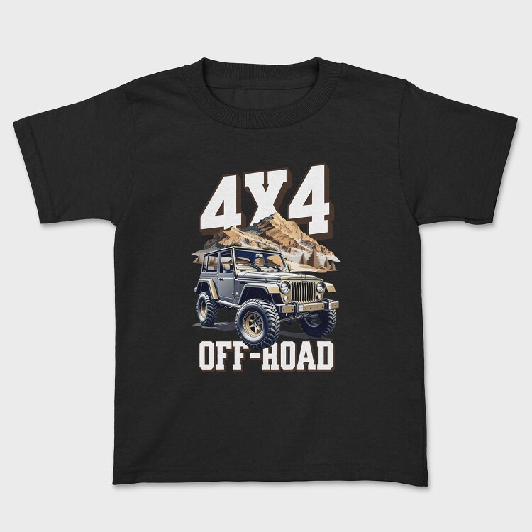4X4 Offroad, Tricou Copii