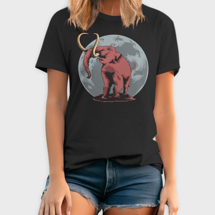 Mammoth Moon, Tricou Barbati (Unisex)