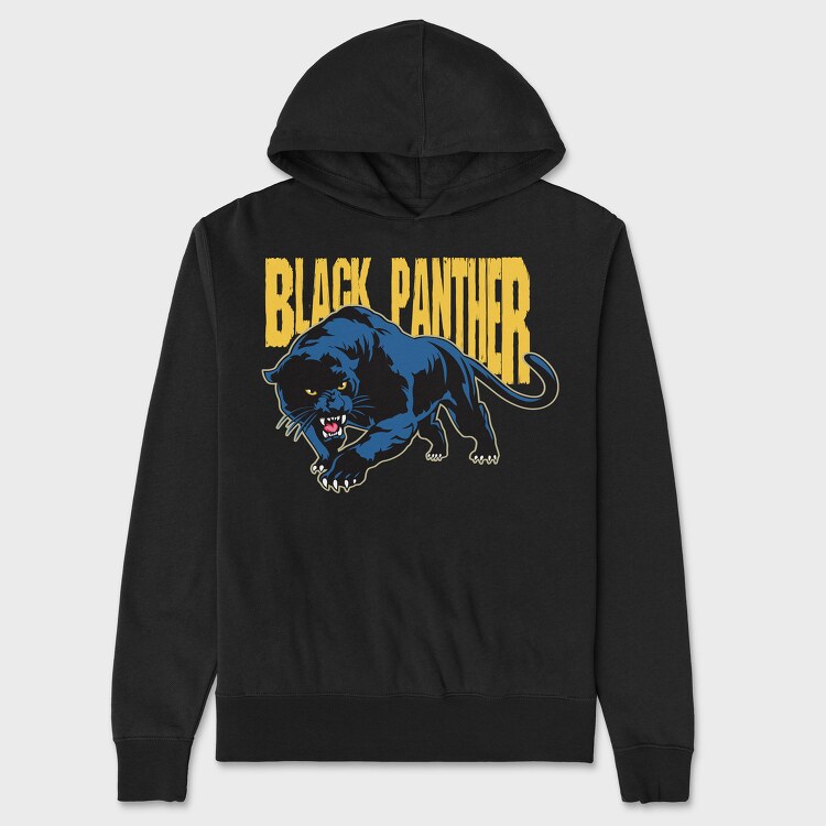 Black Panther, Hanorac Oversize Barbati (Unisex)