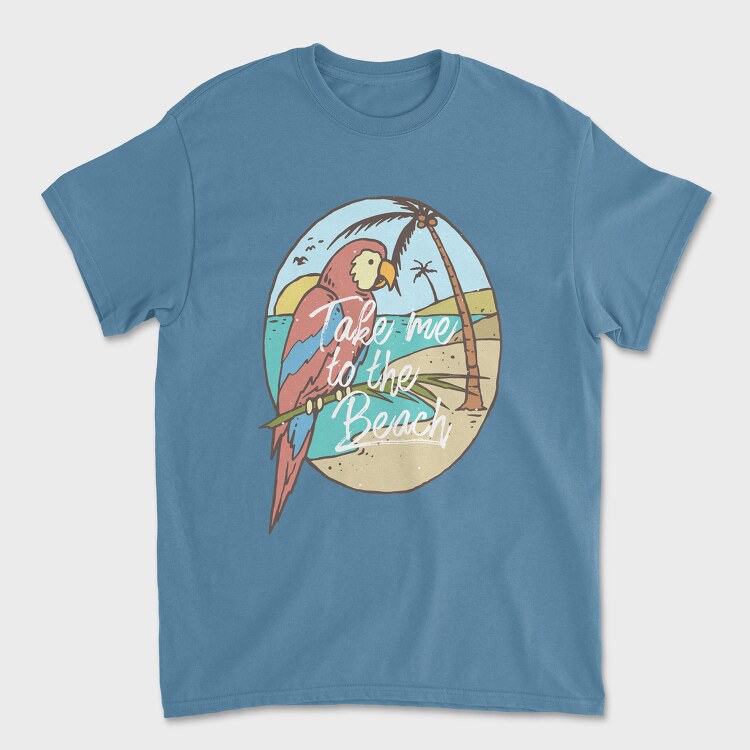 Paradise Bird, Tricou Barbati (Unisex)