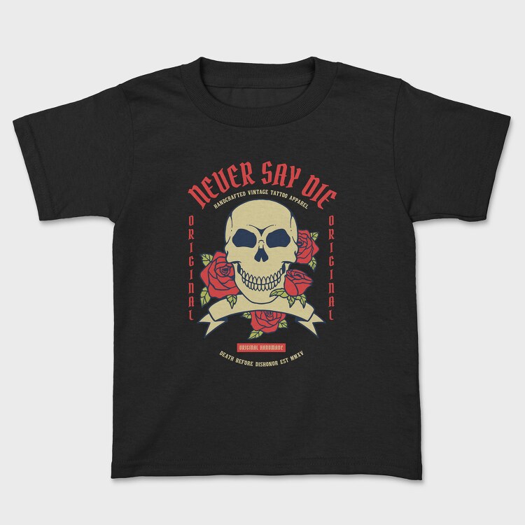 Skull Rose, Tricou Copii