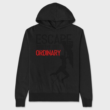 Escape The Ordinary, Hanorac Oversize Barbati (Unisex)