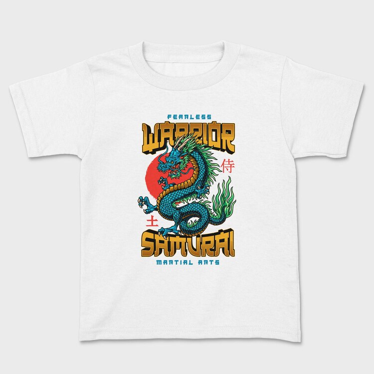 Fearless Samurai Dragon, Tricou Copii