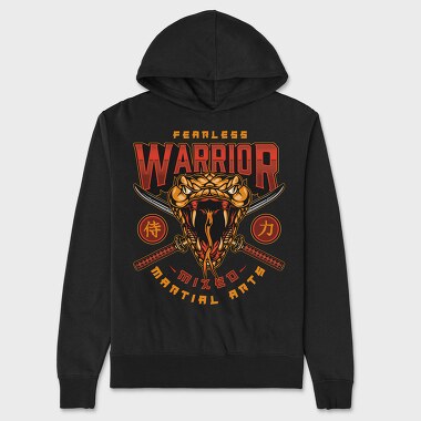 Fearless Warrior Arts 1, Hanorac Oversize Barbati (Unisex)