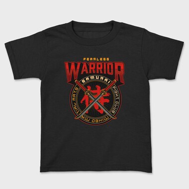Fearless Warrior Samurai, Tricou Copii