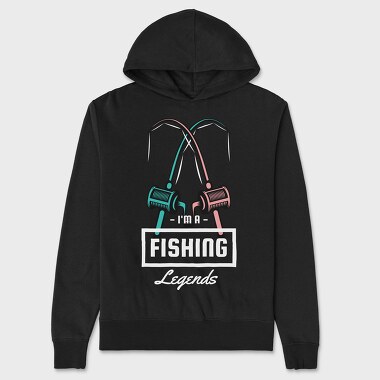 Fishing Duel, Hanorac Oversize Barbati (Unisex)