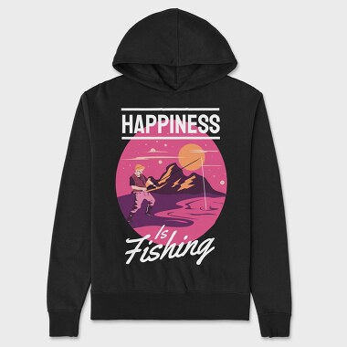 Fishing Is Life, Hanorac Oversize Barbati (Unisex)