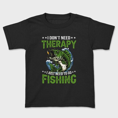 Fishing Therapy Bass, Tricou Copii