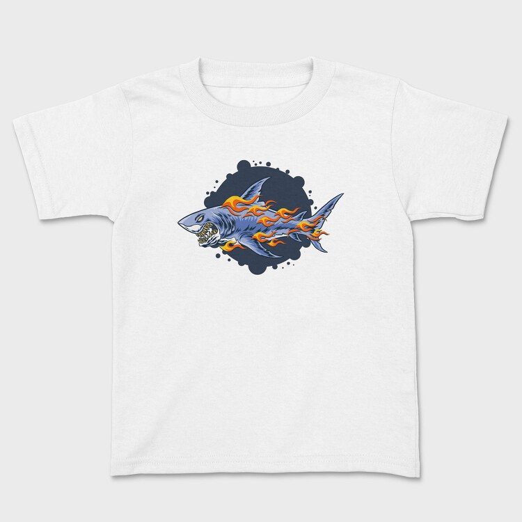 Flaming Shark Attack, Tricou Copii