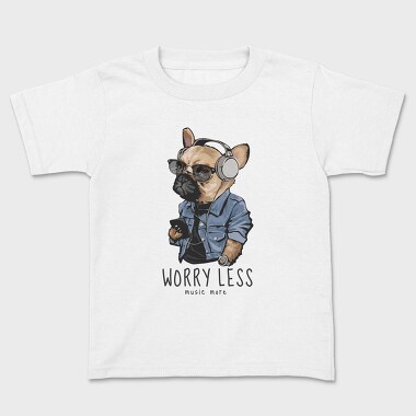 Frenchie Tunes, Tricou Copii