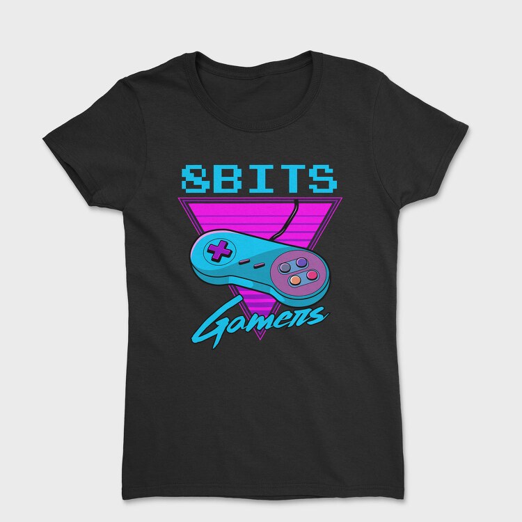 8Bits Gamers, Tricou Femei