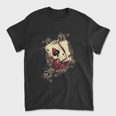 Ace Of Spades Skull, Tricou Barbati (Unisex)