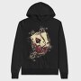 Ace Of Spades Skull, Hanorac Oversize Barbati (Unisex)
