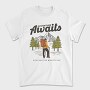 Adventure Awaits Hike, Tricou Barbati (Unisex)