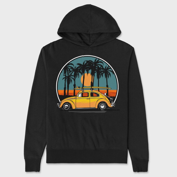 Beach Bug Surf, Hanorac Oversize Barbati (Unisex)