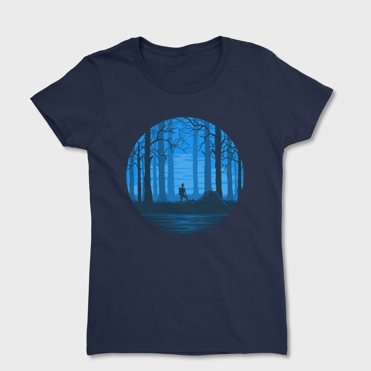 Blue Forest Wanderer, Tricou Femei