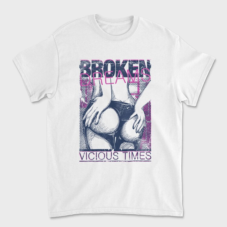 Broken Dreams Times, Tricou Barbati (Unisex)