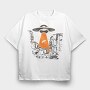 Alien Invasion, Tricou Oversize Barbati (Unisex)