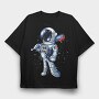 Astronaut Blood, Tricou Oversize Barbati (Unisex)